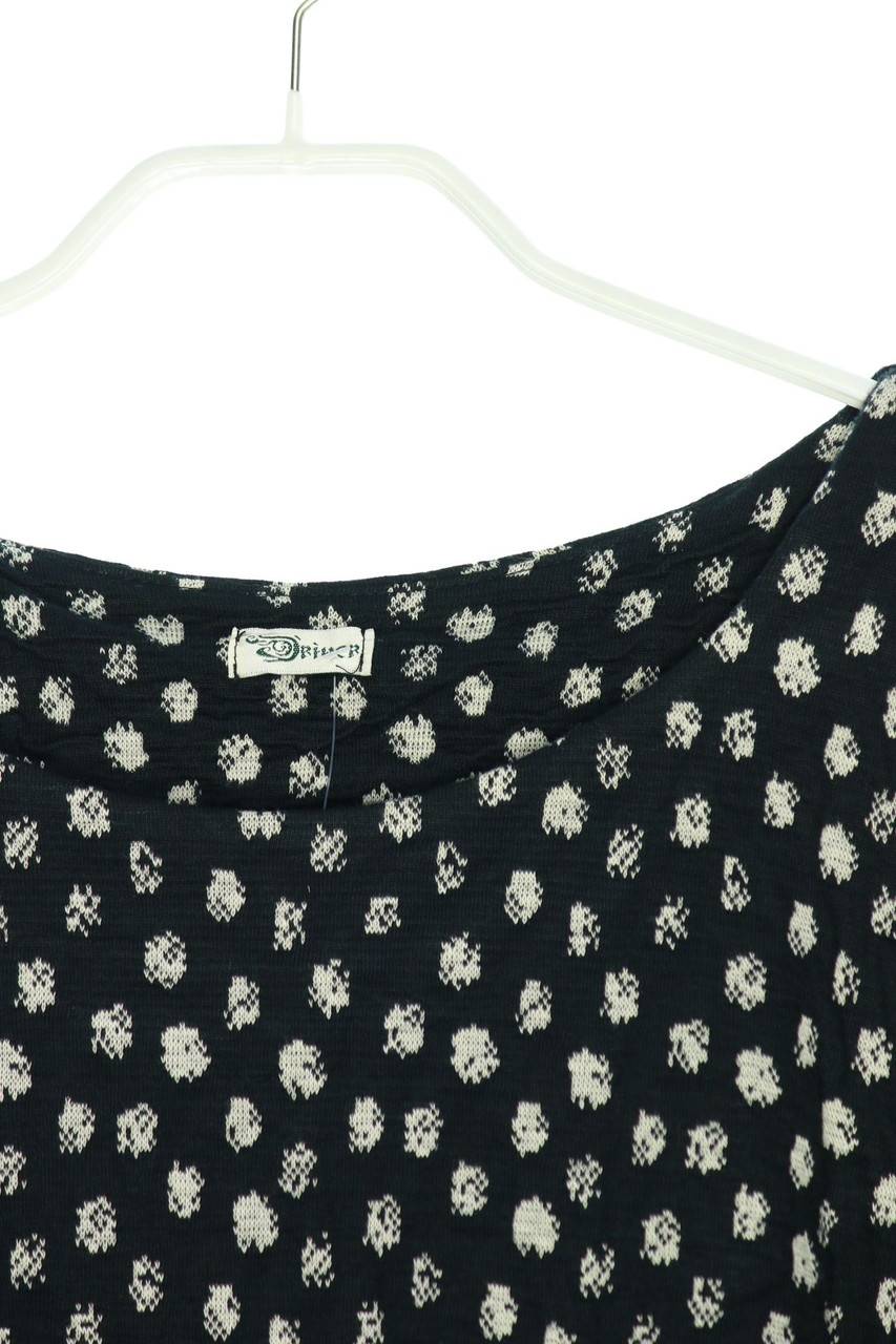 Carou Driver Strickkleid mit Kunstleder-Details Fabrikpreis