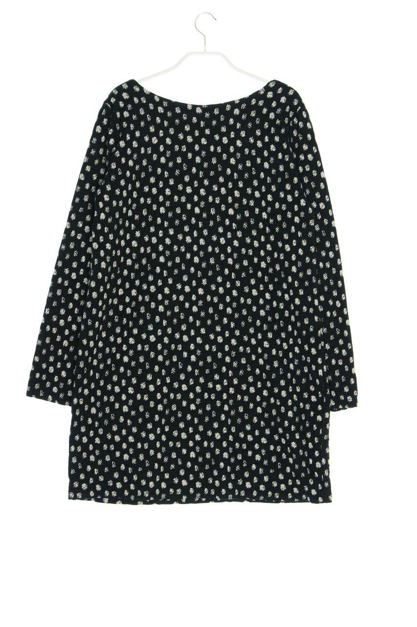 Carou Driver Strickkleid mit Kunstleder-Details Fabrikpreis
