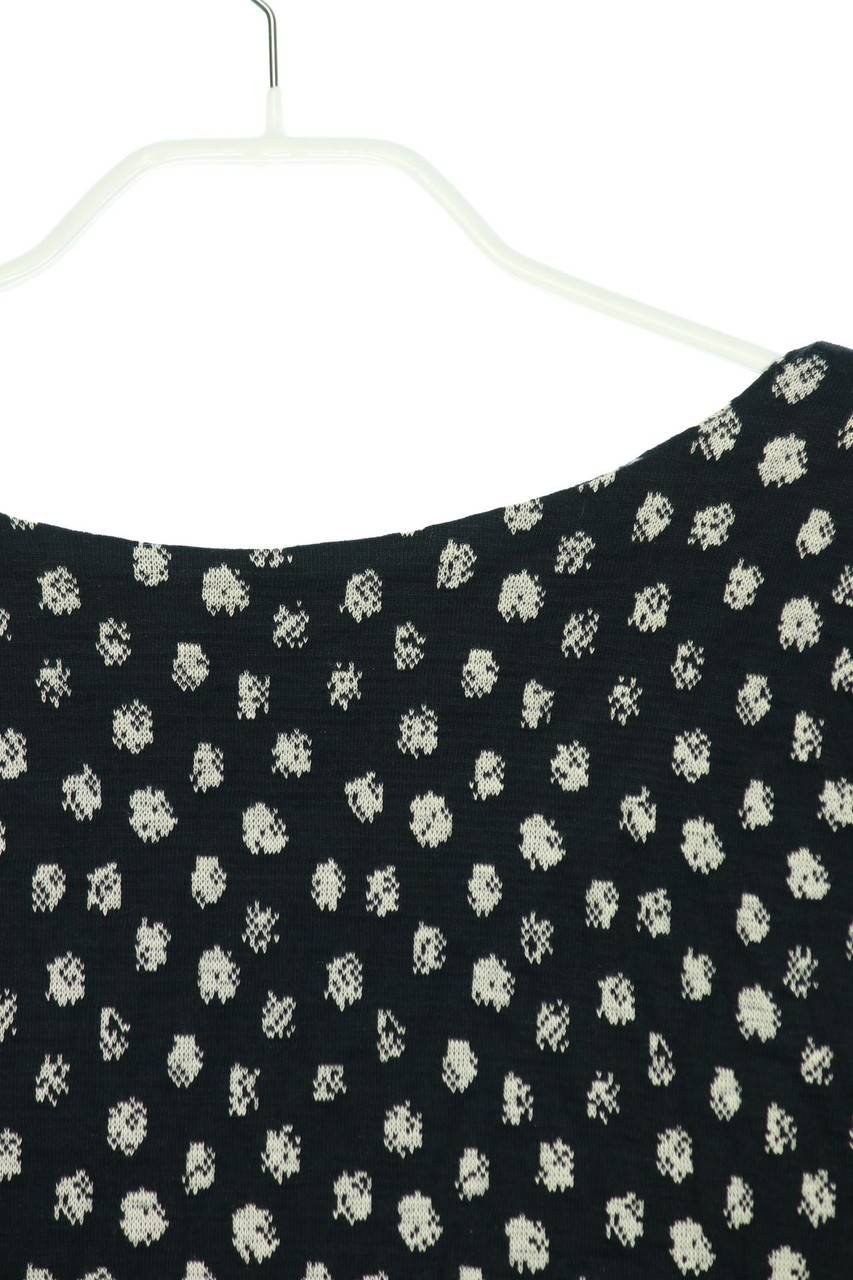 Carou Driver Strickkleid mit Kunstleder-Details Fabrikpreis