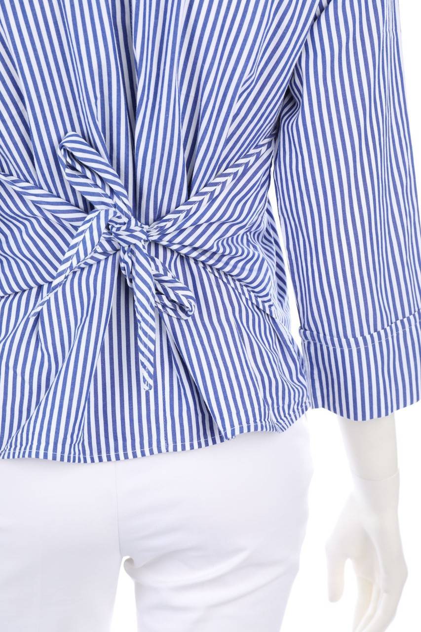 Carou OPUS Streifen-Bluse mit 3/4-Ärmel Exklusivangebot