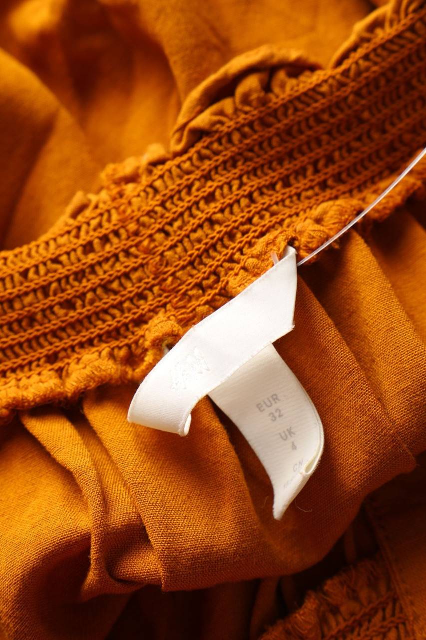 Carou H&M Carmen-Kurzarm-Bluse mit Rüschen Online Outlet