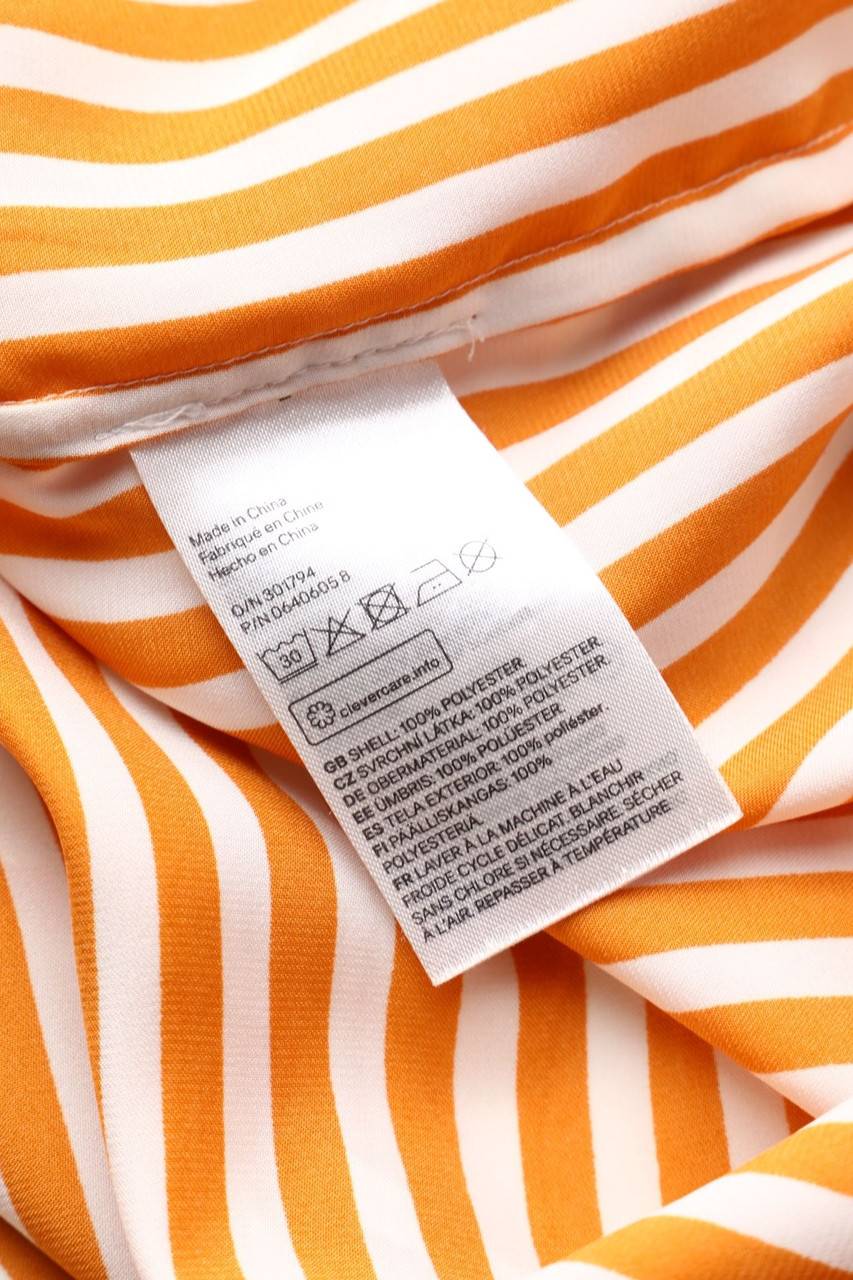 Carou H&M Carmen-Bluse aus Satin Blitzangebot