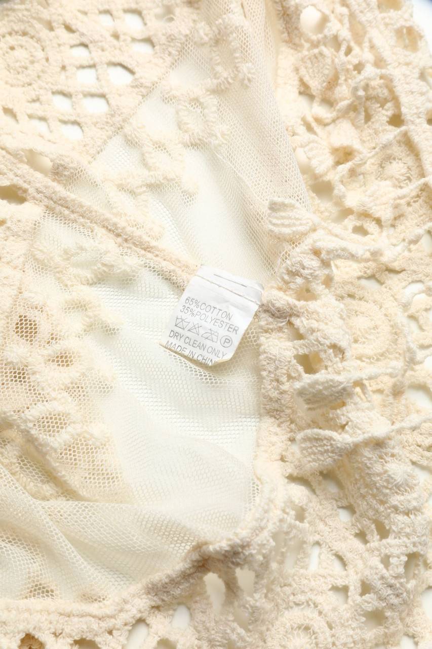 Carou Ohne Label Tunika-Bluse aus Spitze mit Fransen Kauf eins, bekomm eins gratis