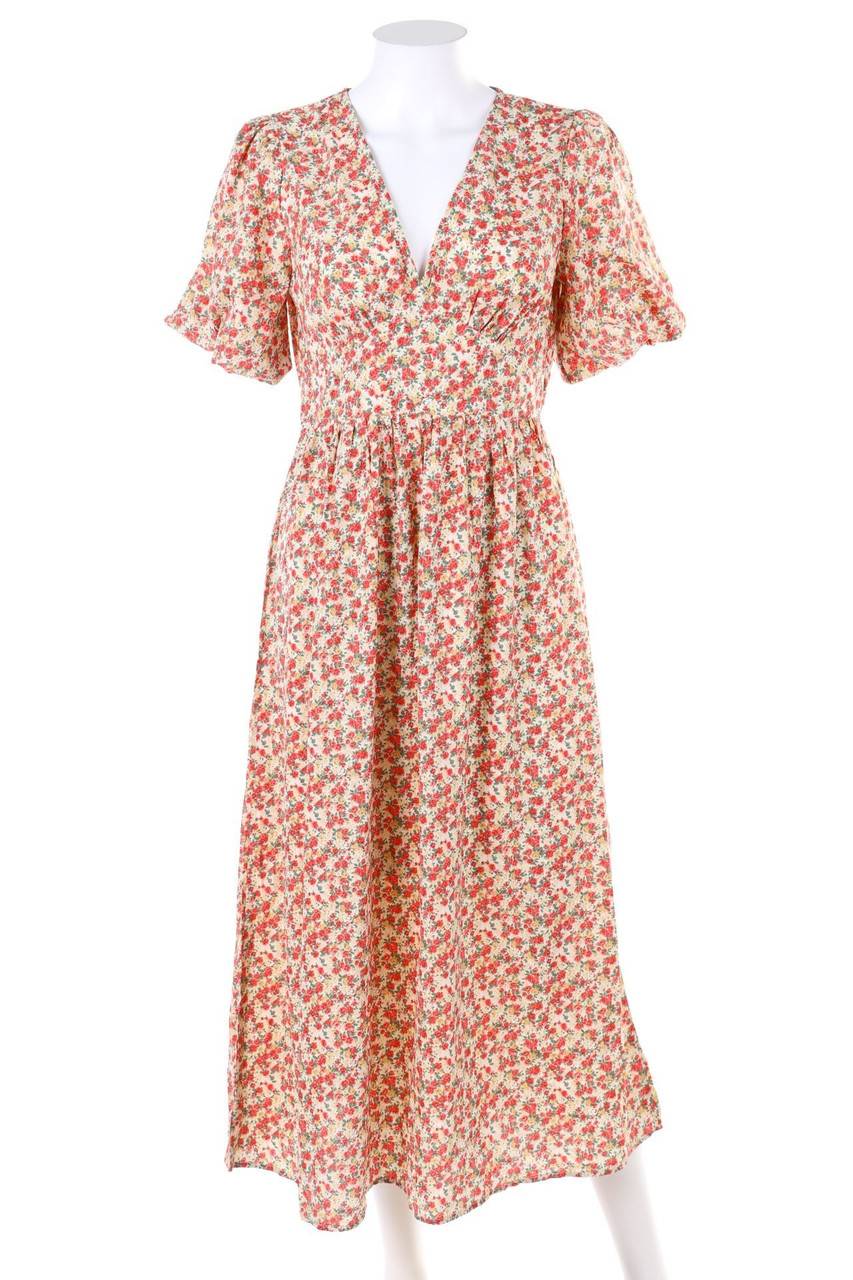 Carou SHEIN Maxi-Kleid mit Blumen-Print