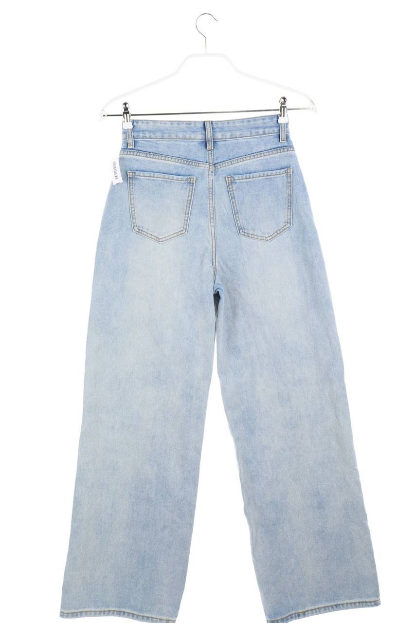 Carou SHEIN Used Look Straight Cut Jeans Letzter Tag