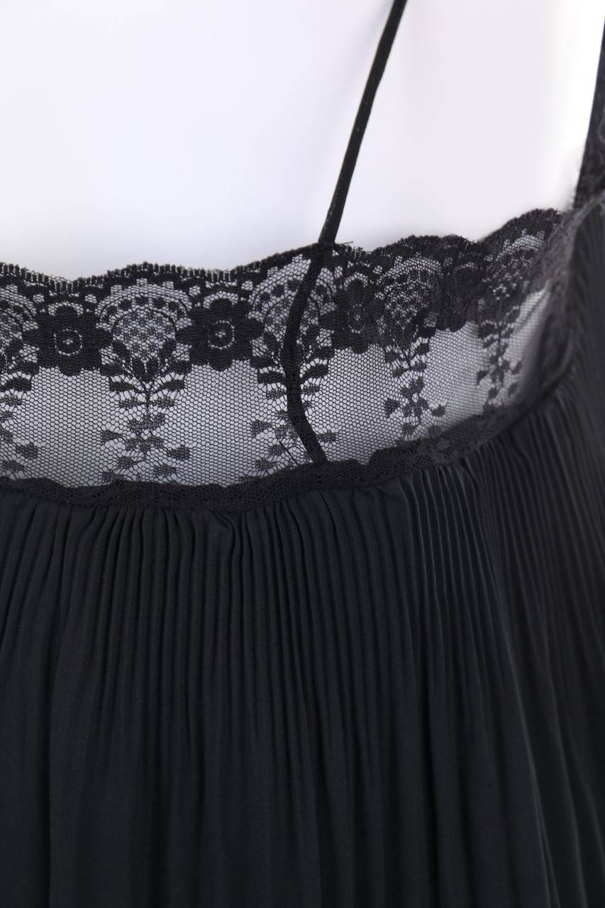 Carou ZARA Plissee-Blusentop mit Spitze Zeitbegrenzte Promotion