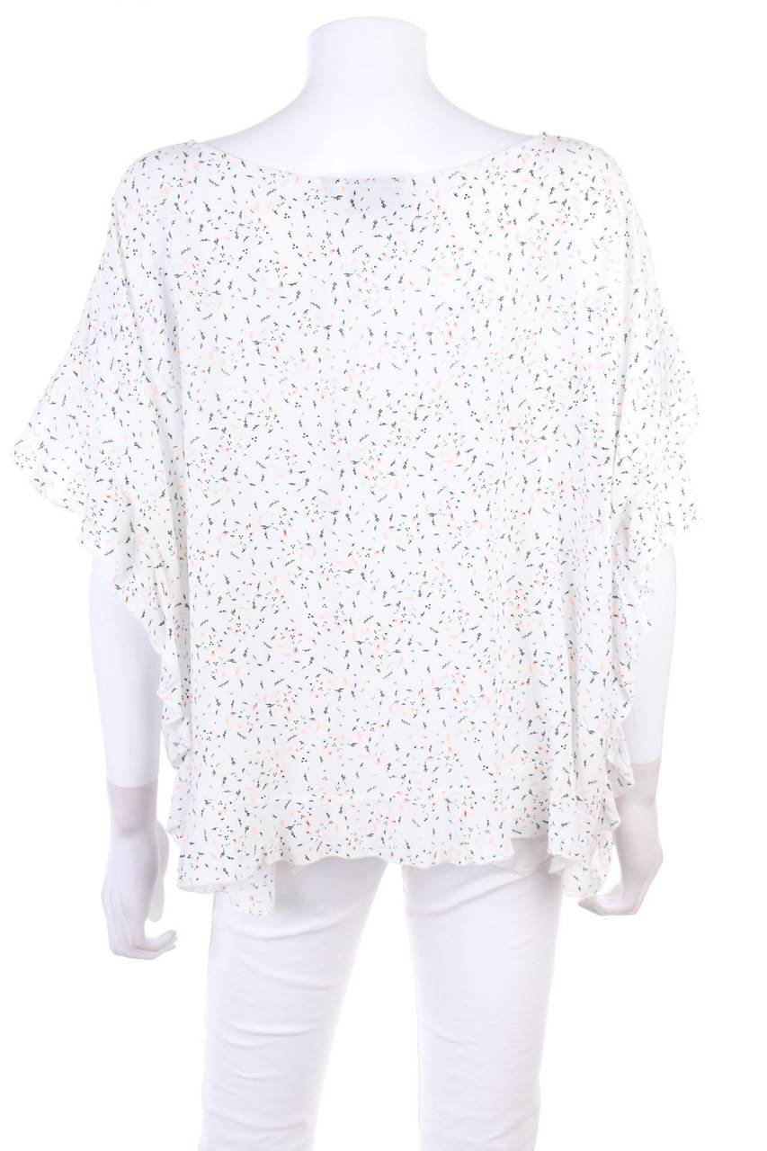 Carou BROADWAY Volant-Bluse mit Print Nur für heute