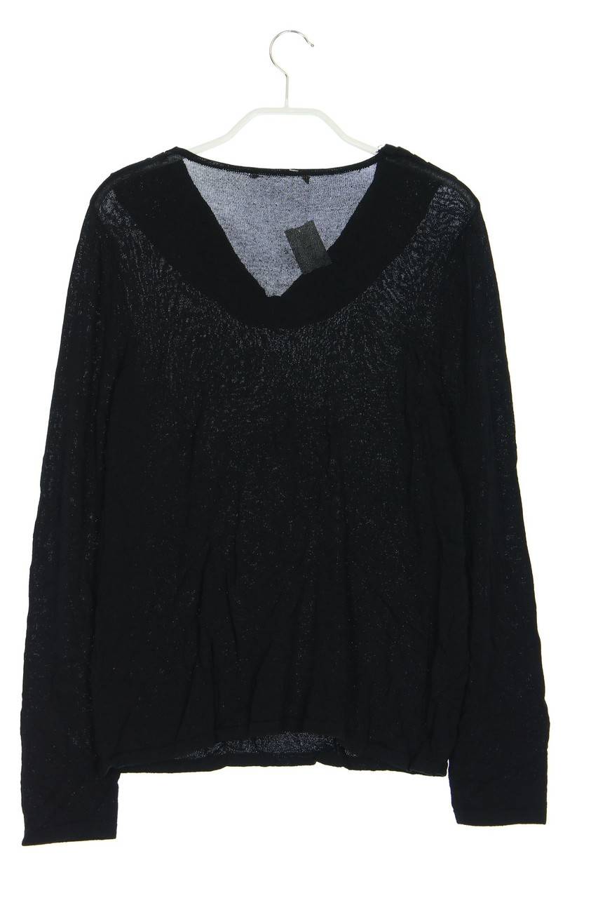 Carou Ohne Label Strick-Pullover mit Wasserfall-Ausschnitt Im Verkauf
