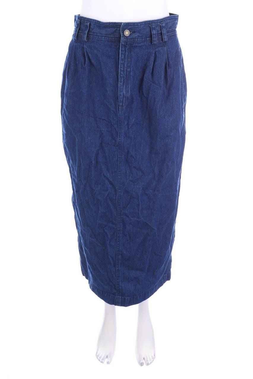 Carou Lizsport PETITE Midi-Jeansrock mit Schlitz