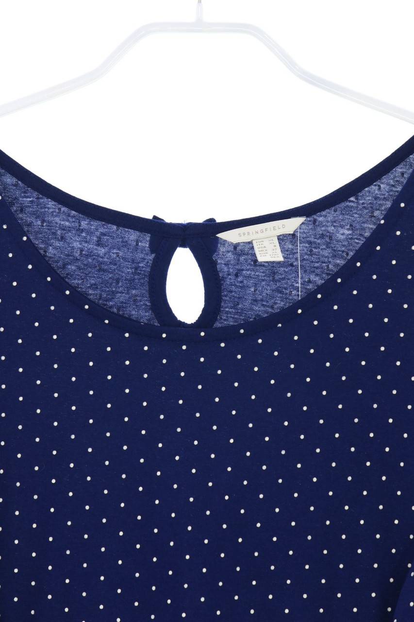 Carou SPRINGFIELD Longsleeve-Shirt mit Polka Dots Fabrikpreis