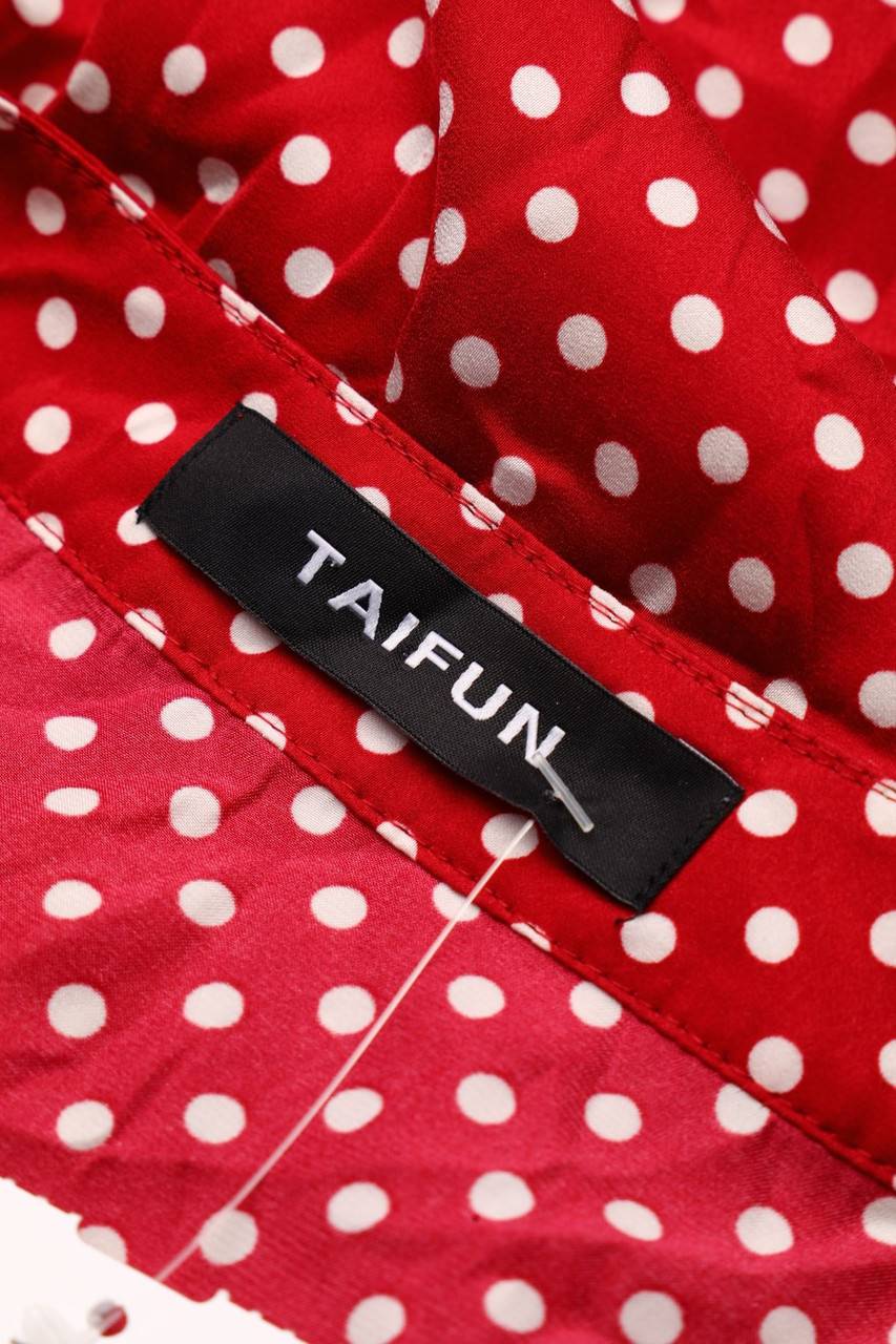Carou TAIFUN Kurzarm-Bluse mit Polka Dots Online Shopping