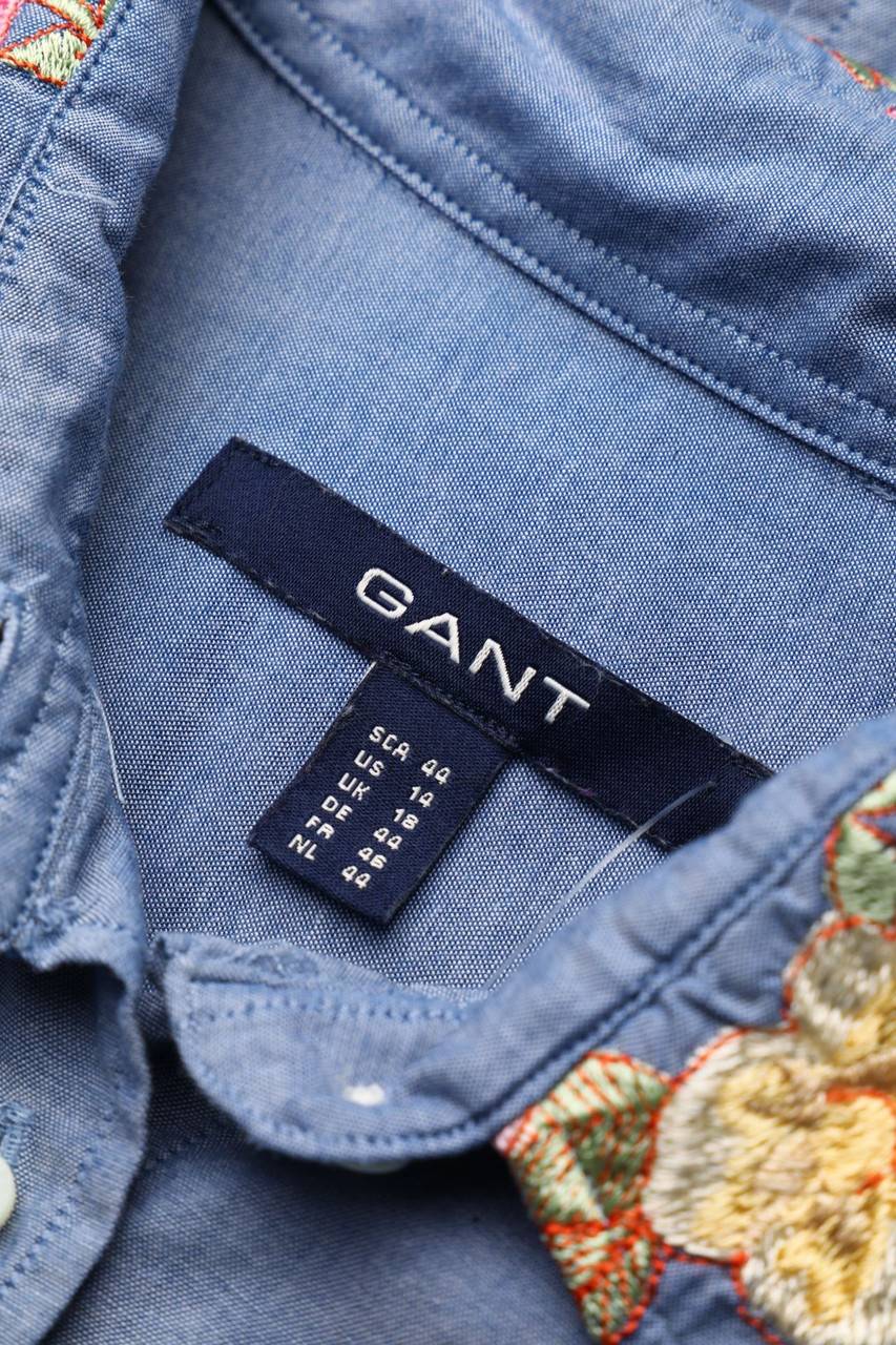 Carou GANT Hemd-Bluse mit Stickereien Black Friday