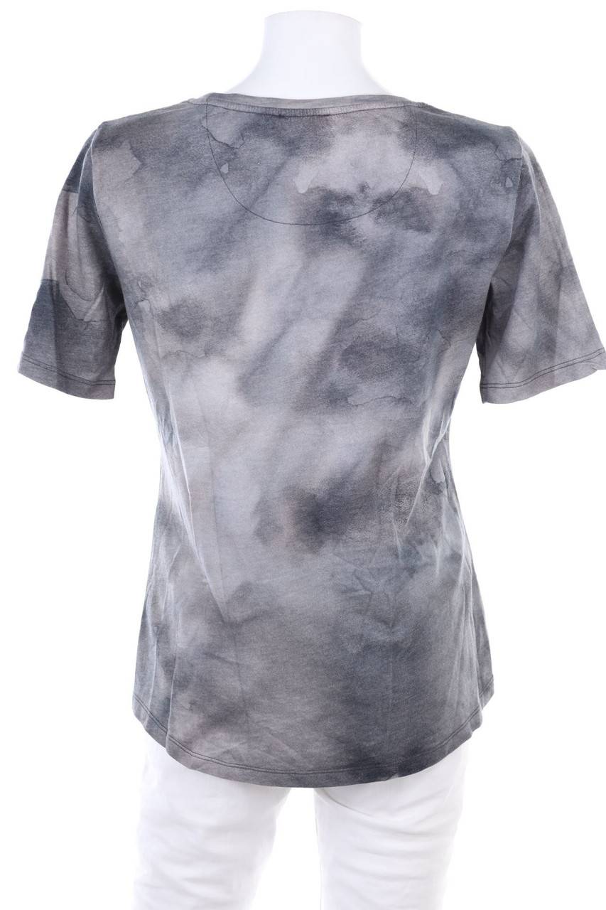 Carou monari Kurzarm-Shirt mit Strass-Steinen Top Angebot