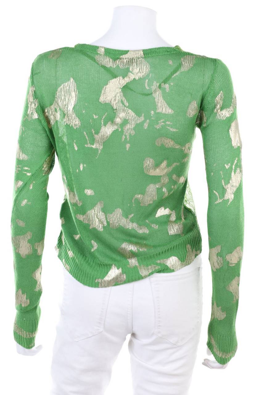 Carou FRACOMINA Spitzen-Cardigan mit Metallic-Effekt Große Rabatte