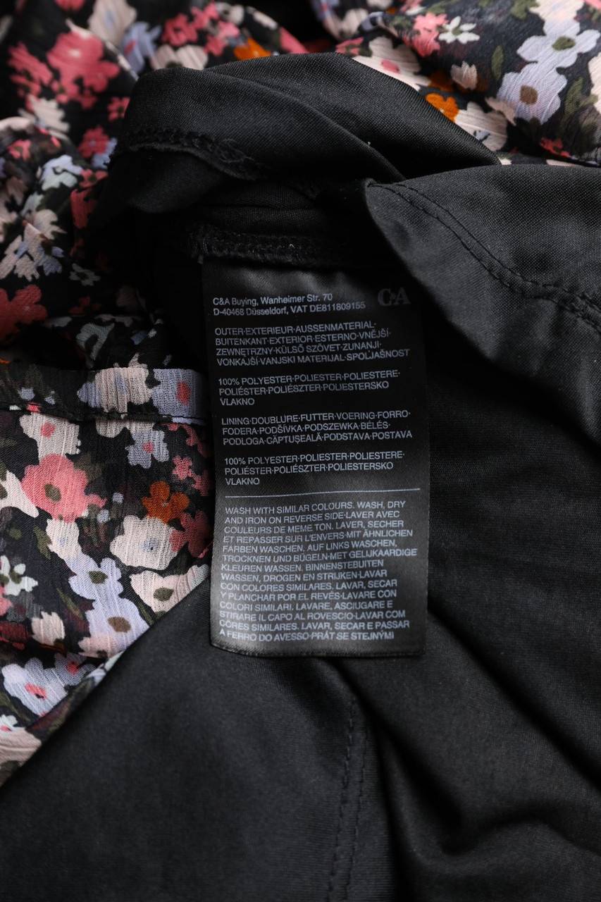 Carou C&A Kleid mit Blumen-Print Tiefpreis