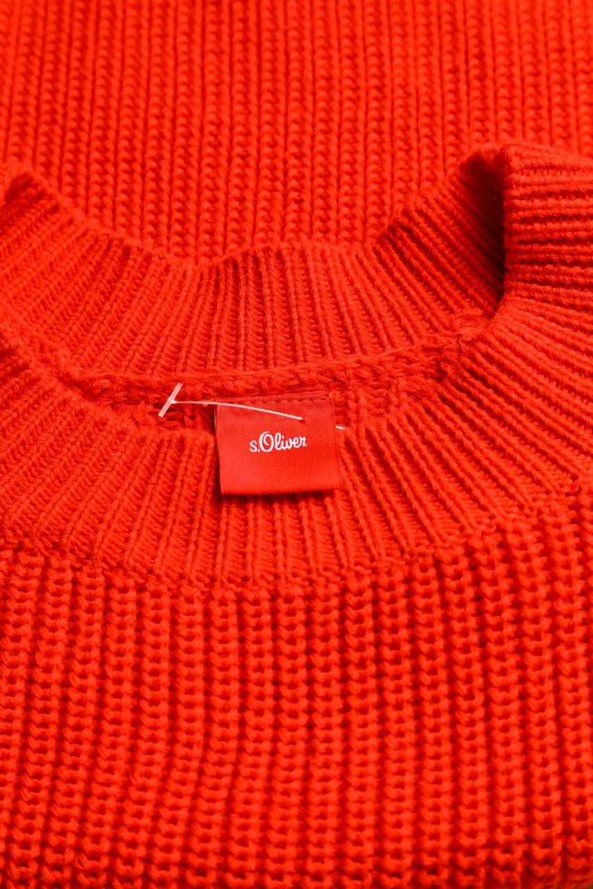 Carou s.Oliver Strick-Pullover aus Baumwoll-Mix Letzter Tag