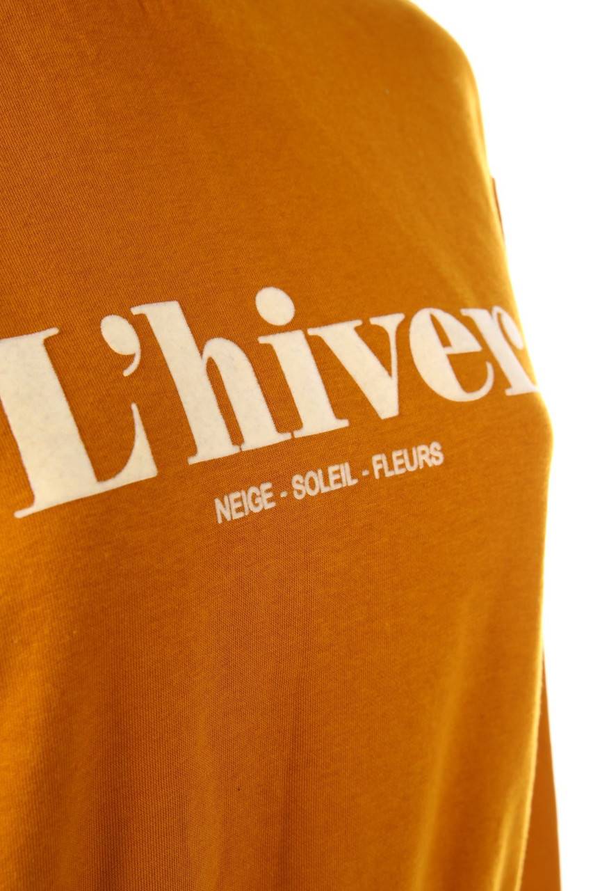 Carou H&M Sweatshirt mit Statement-Print Sonderangebot der Fabrik