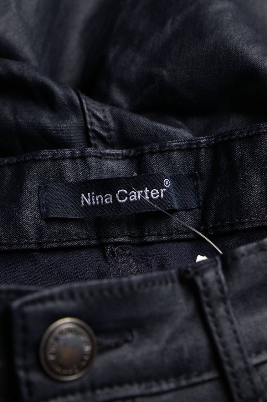 Carou Nina Carter JEANS Coated Skinny-Jeans zollfrei