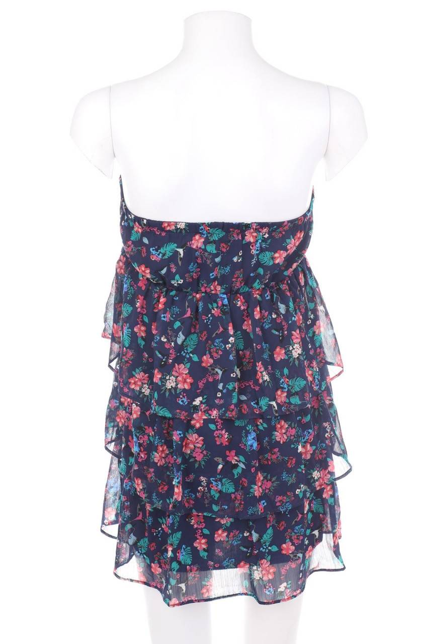 Carou AMISU Volants-Party-Kleid mit Blumen-Print 2025