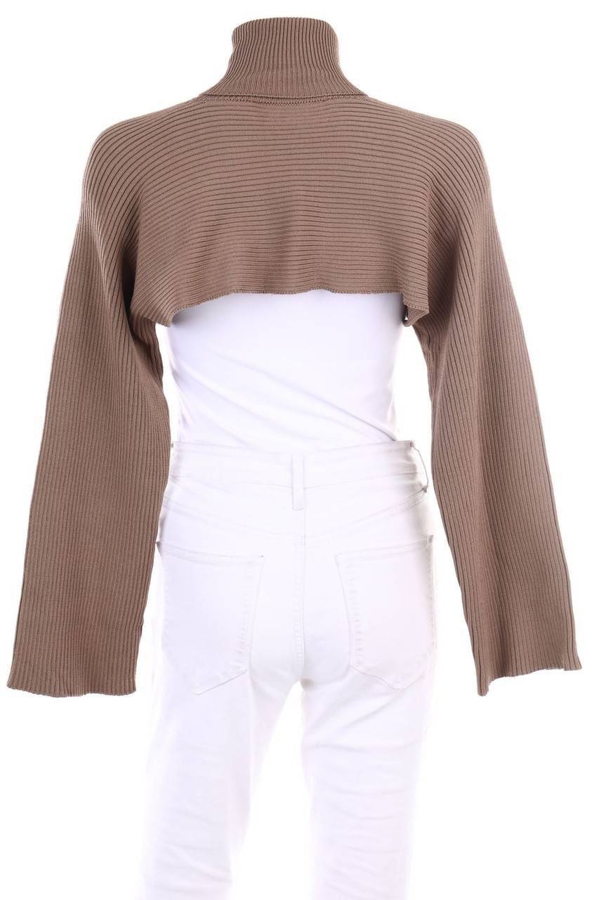 Carou ZARA Cropped-Strick-Pullover Rabatt
