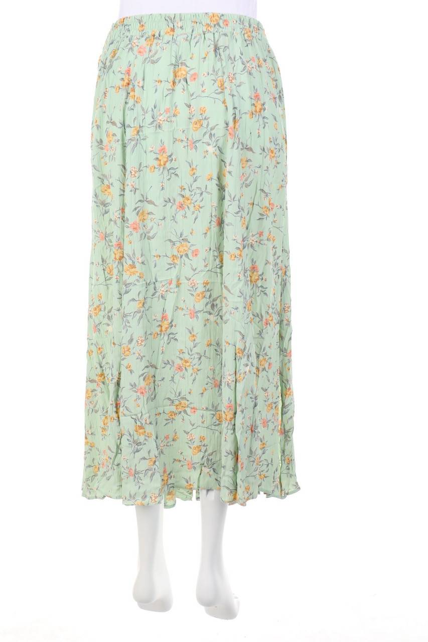 Carou VINTAGE Maxi-Rock mit Blumen-Print Großer Ausverkauf