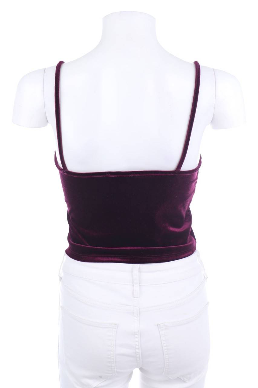 Carou AMISU Samt-Crop-Top Valentinstagsangebot