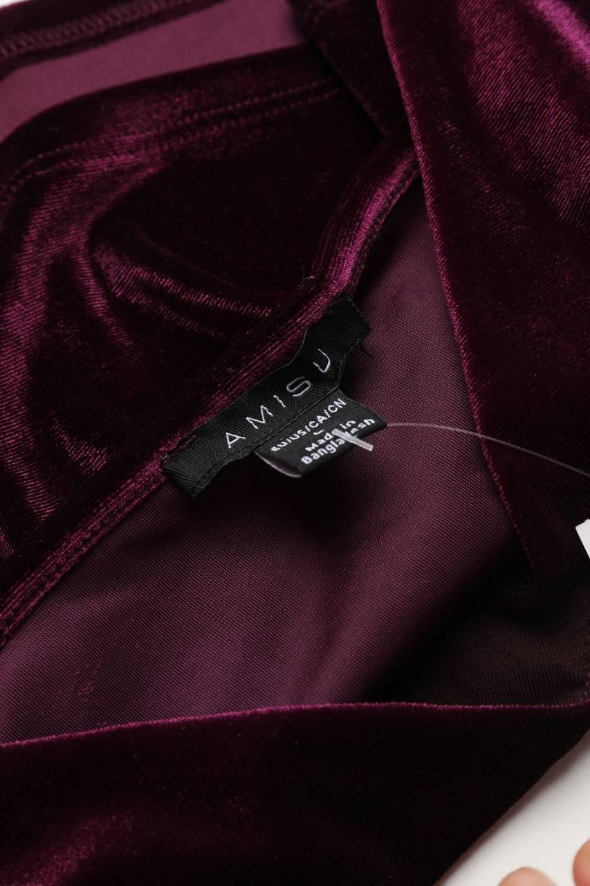 Carou AMISU Samt-Crop-Top Valentinstagsangebot