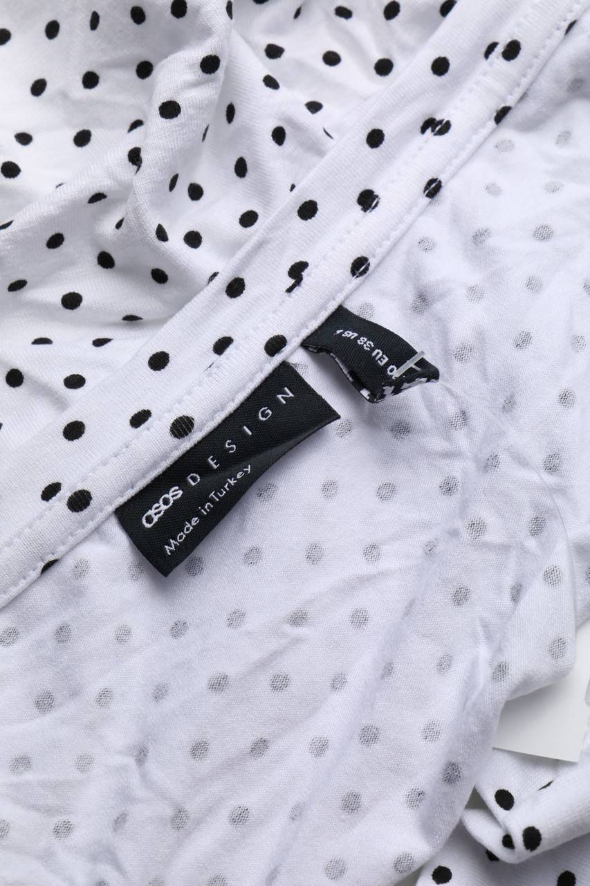 Carou asos DESIGN Wickel-Cropped-Shirt mit Punkten Wochenangebot