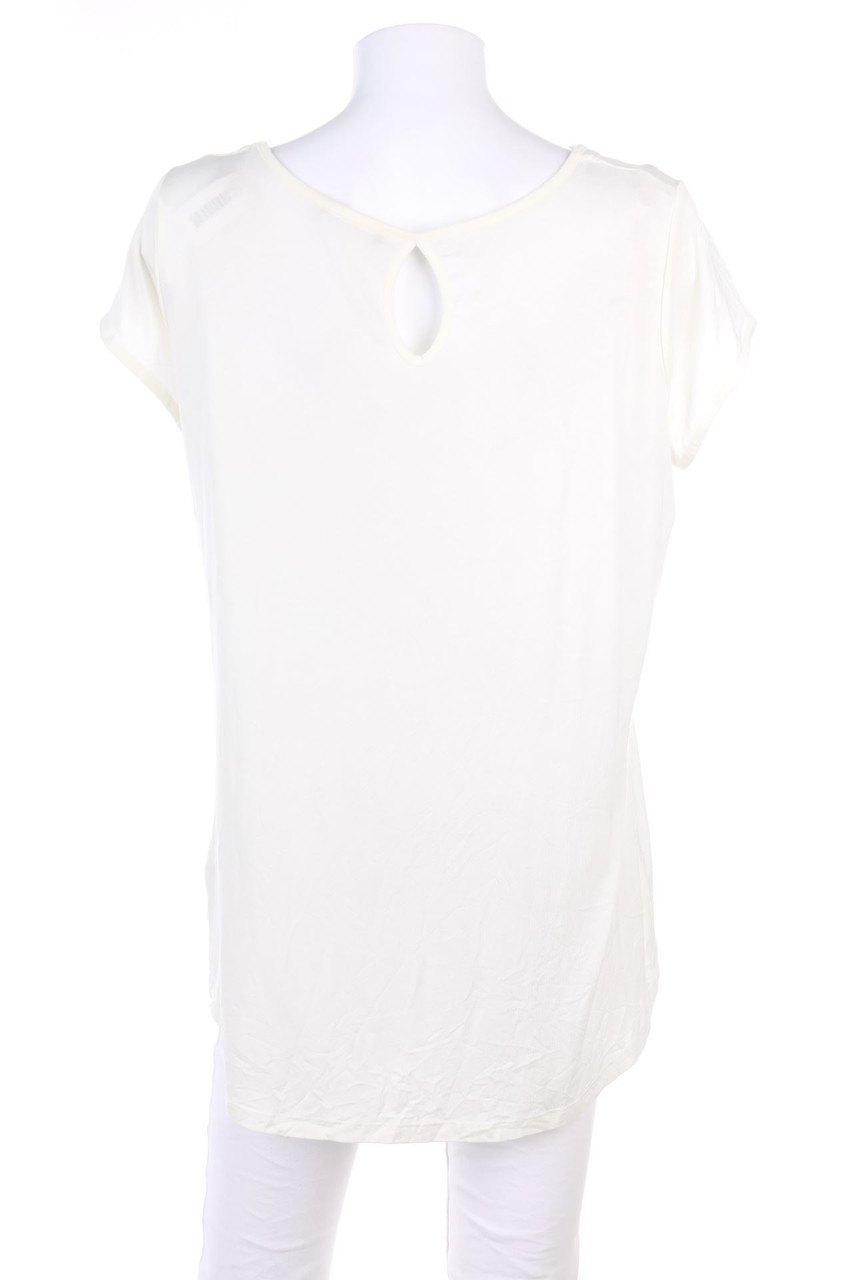 Carou orsay Kurzarm-Bluse mit Cut-out Super Rabatt