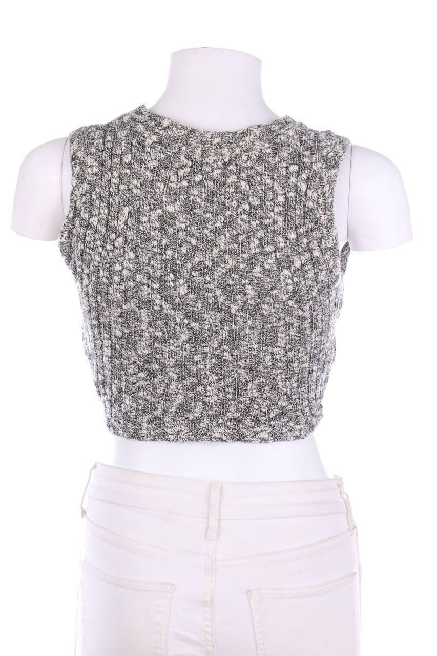 Carou Bershka Cropped-Strick-Top Riesige Rabatte
