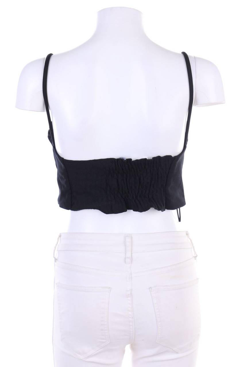 Carou ZARA Träger-Crop-Top aus Baumwolle Großer Ausverkauf