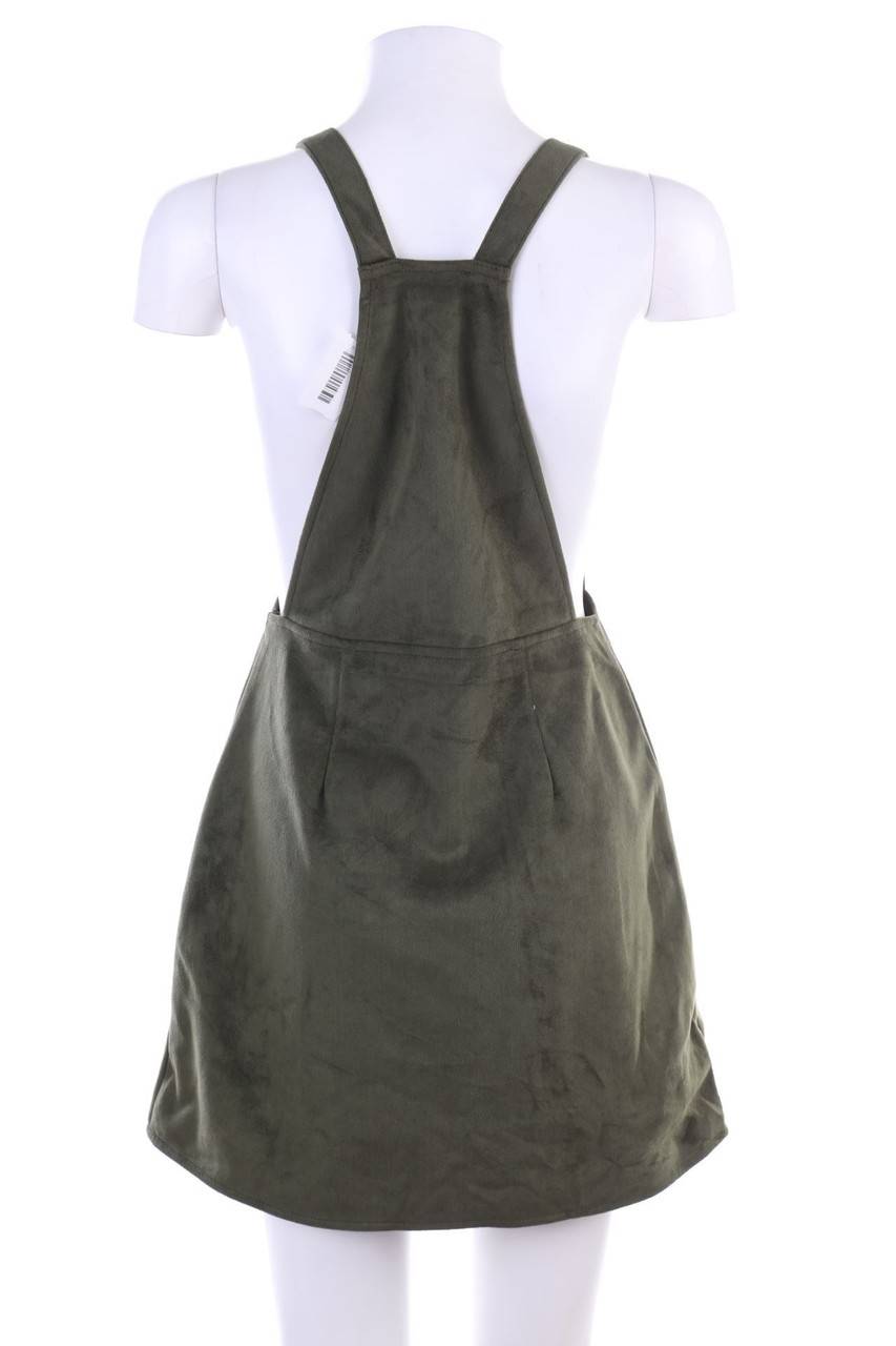 Carou Ohne Label Faux Leather-Latz-Rock Flash Sale