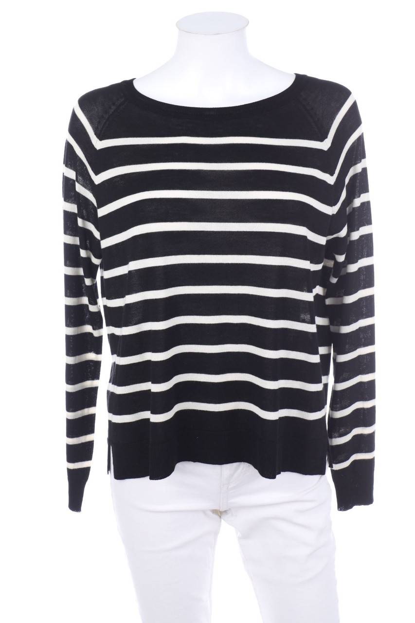 Carou Ohne Label Strick-Pullover mit Streifen Muttertagsangebot