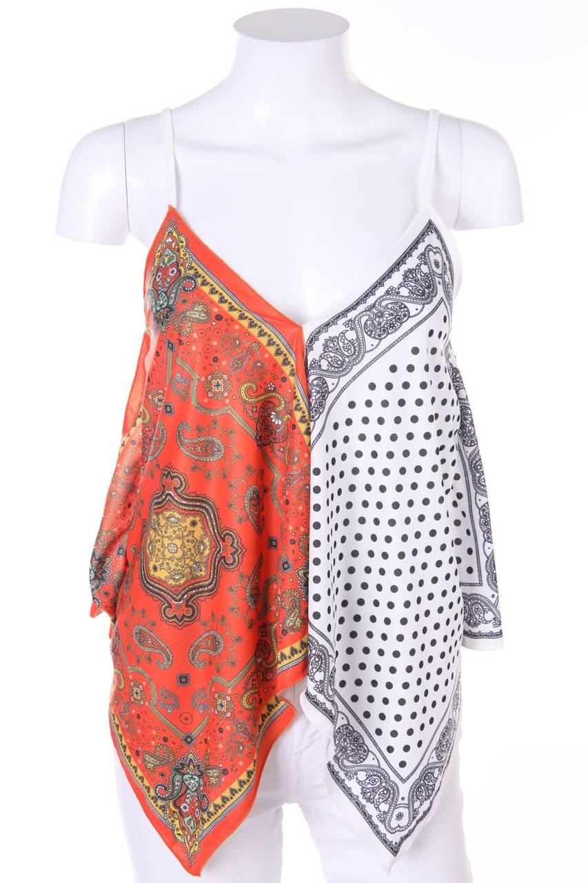 Carou ZARA Top mit Print Super Sparpreis