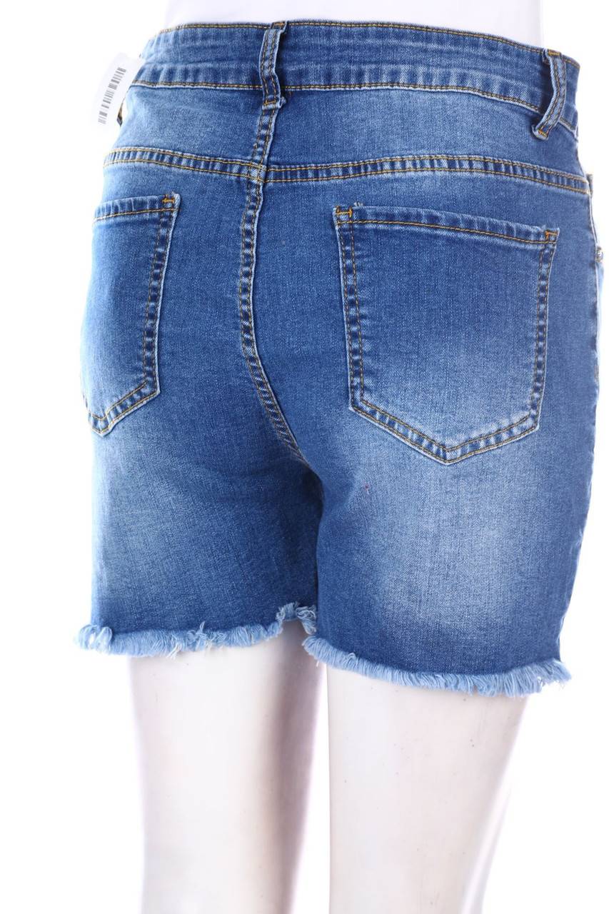 Carou SHEIN Used Look Jeans-Shorts Begrenzte Freigabe
