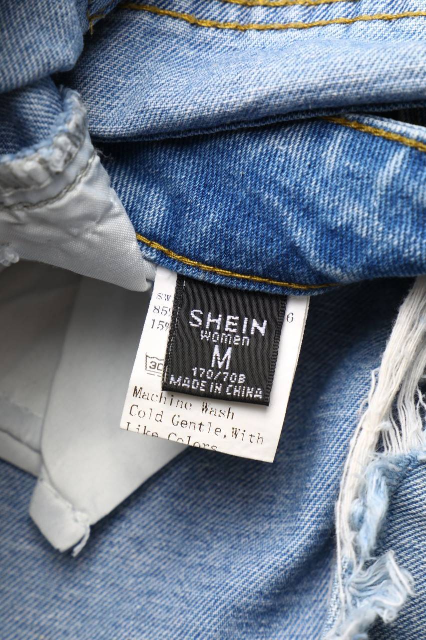 Carou SHEIN Destroyed-Mini-Jeansrock Discount Store für neue Produkte