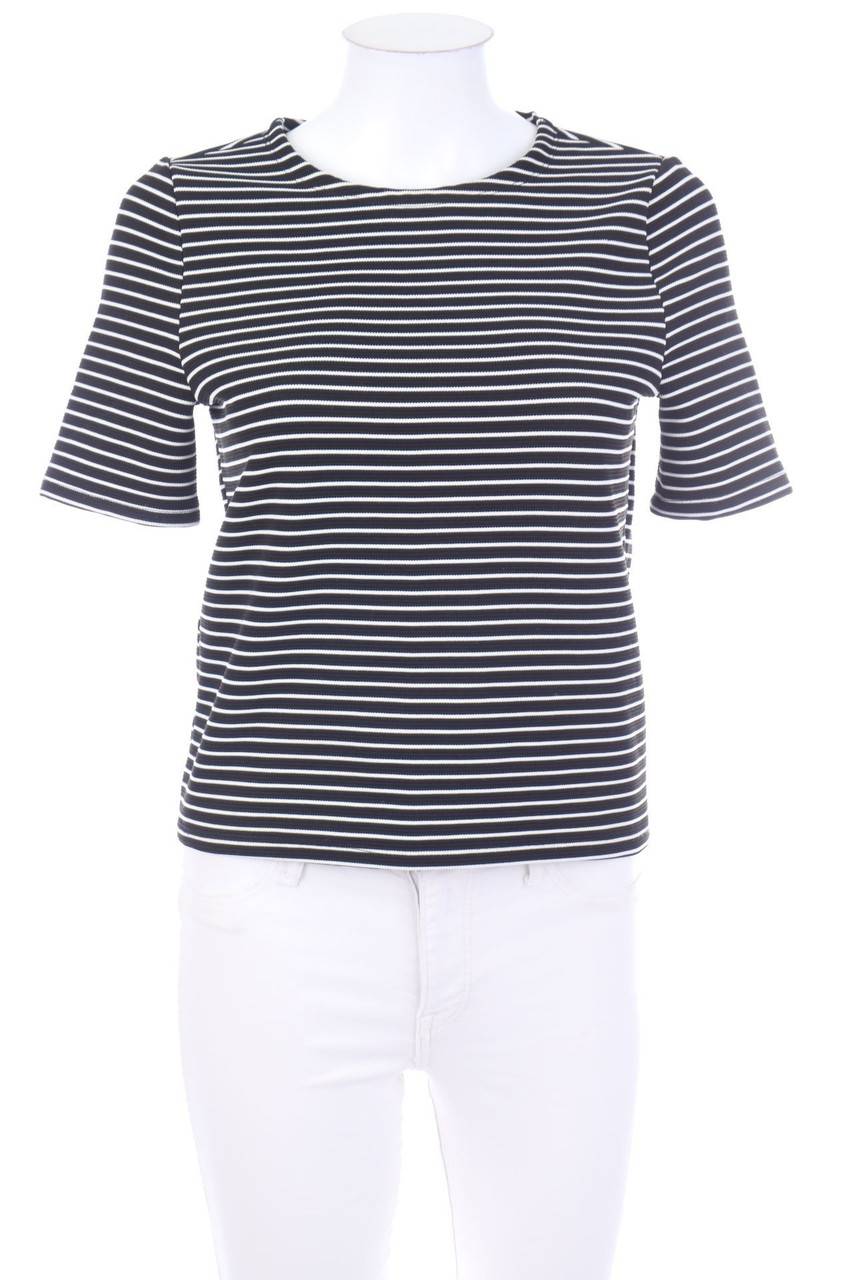 Carou Ohne Label Kurzarm-Shirt mit Streifen