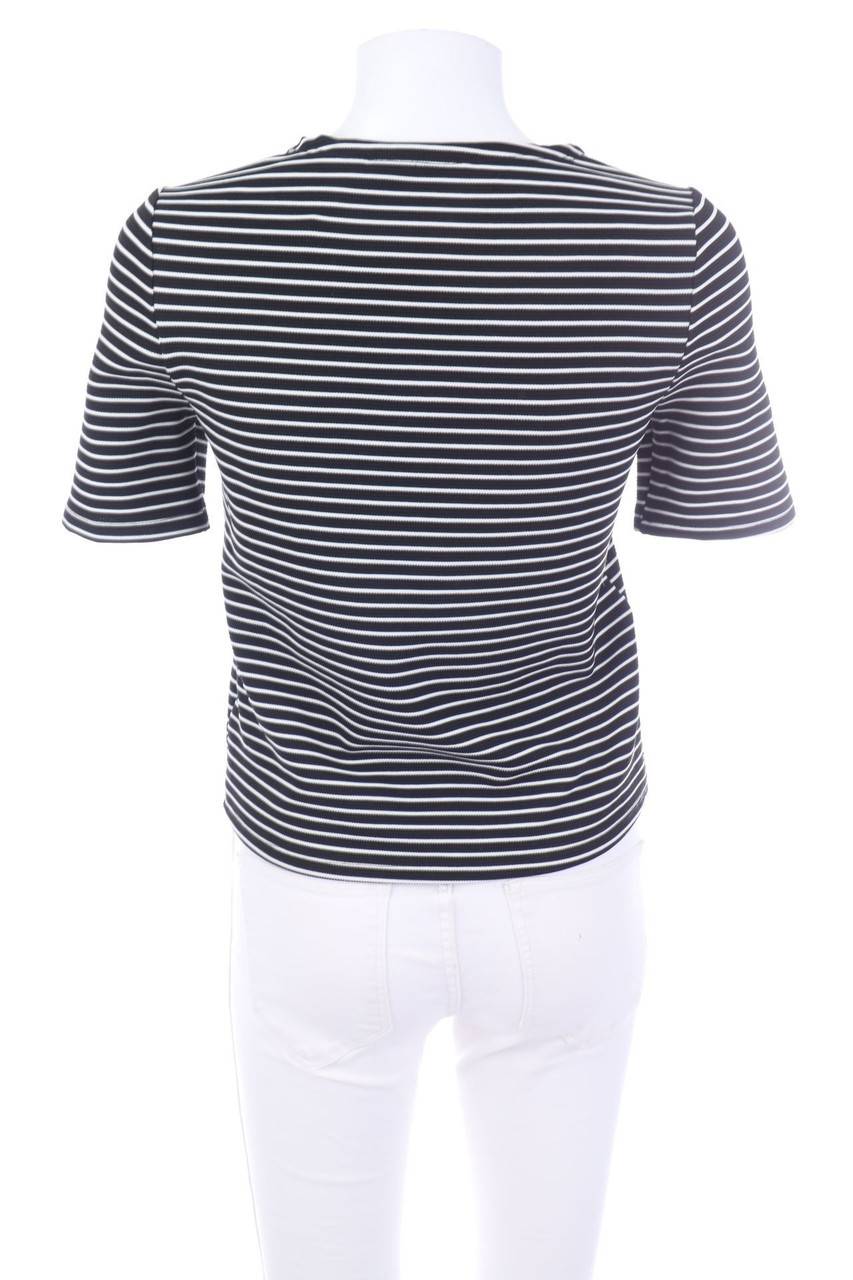 Carou Ohne Label Kurzarm-Shirt mit Streifen Nur noch ein Tag übrig