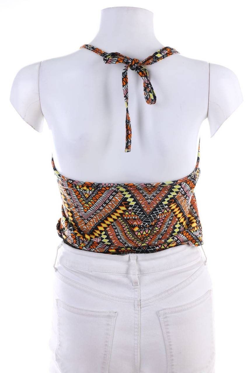 Carou H&M Cropped-Neckholder-Top Im Verkauf