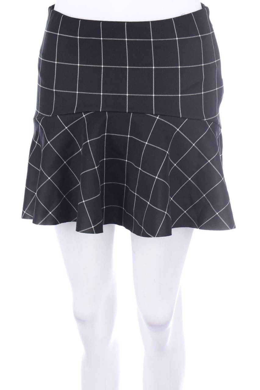 Carou Stradivarius Minirock mit Karo-Muster