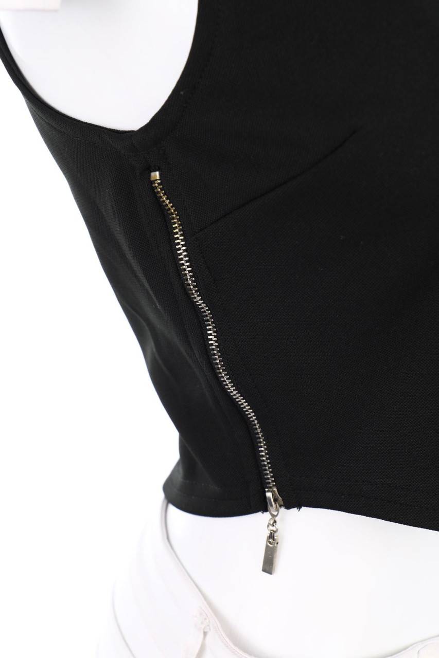 Carou sinsay Crop-Top mit Reißverschluss Auslauf
