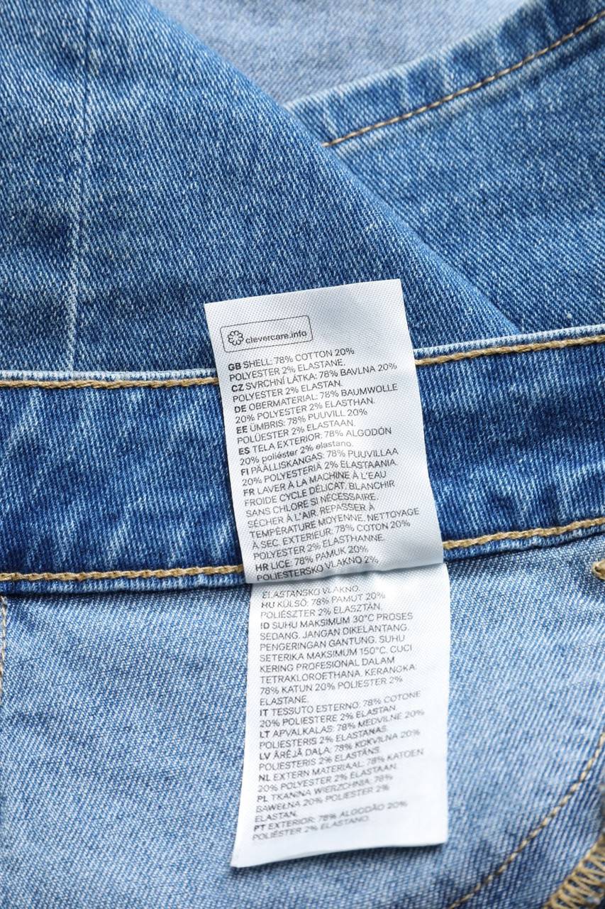 Carou H&M &denim High Waist-Jeans-Shorts im Angebot