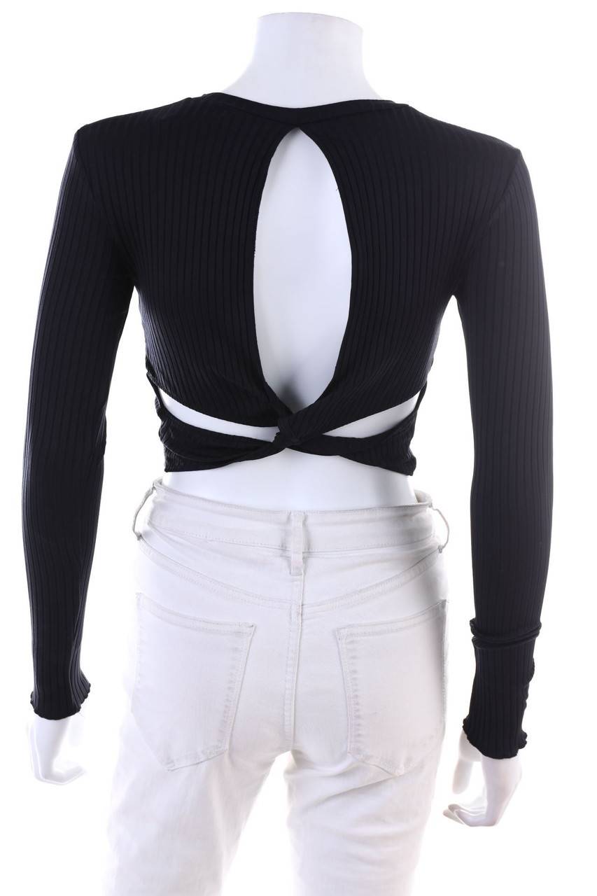 Carou Ohne Label Cropped-Shirt mit langem Ärmel Blitzverkäufe