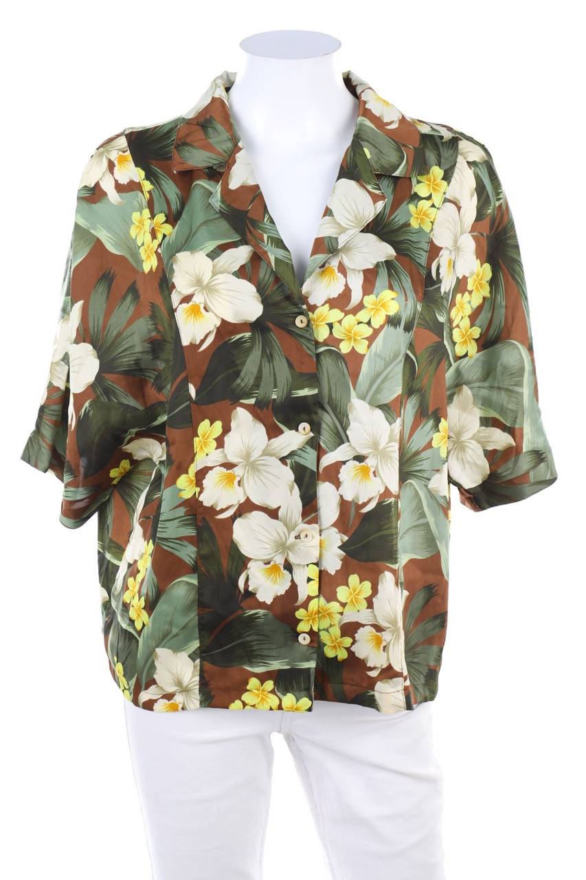 Carou MANGO Bluse mit Blumen-Print Fabrikpreis