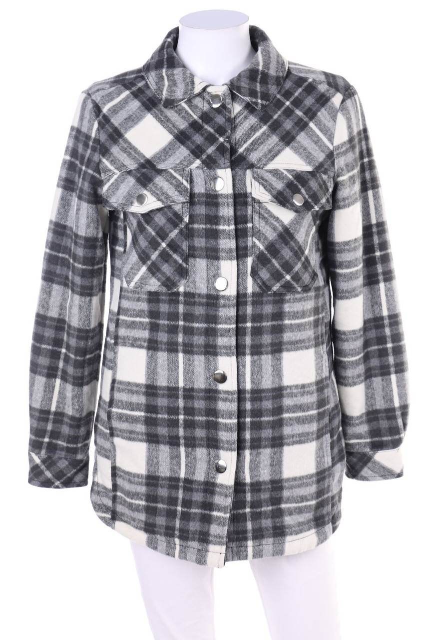 Carou TALLY WEiJL Shacket-Jacke mit Karo-Muster Sonderangebot