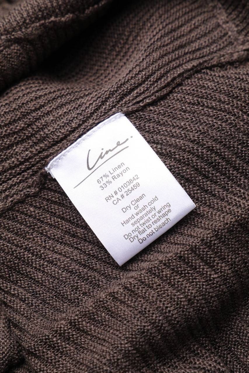 Carou line. Strick-Pullover aus Leinen-Mix Begrenztes Angebot