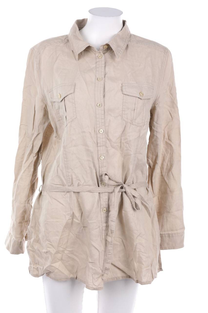 Carou Darling HARBOUR Leinenbluse im Safari-Stil Cyber Monday