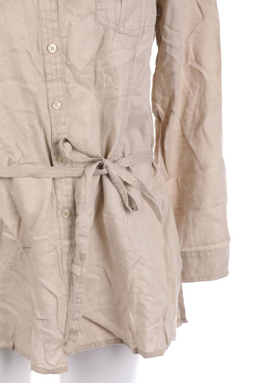 Carou Darling HARBOUR Leinenbluse im Safari-Stil Cyber Monday