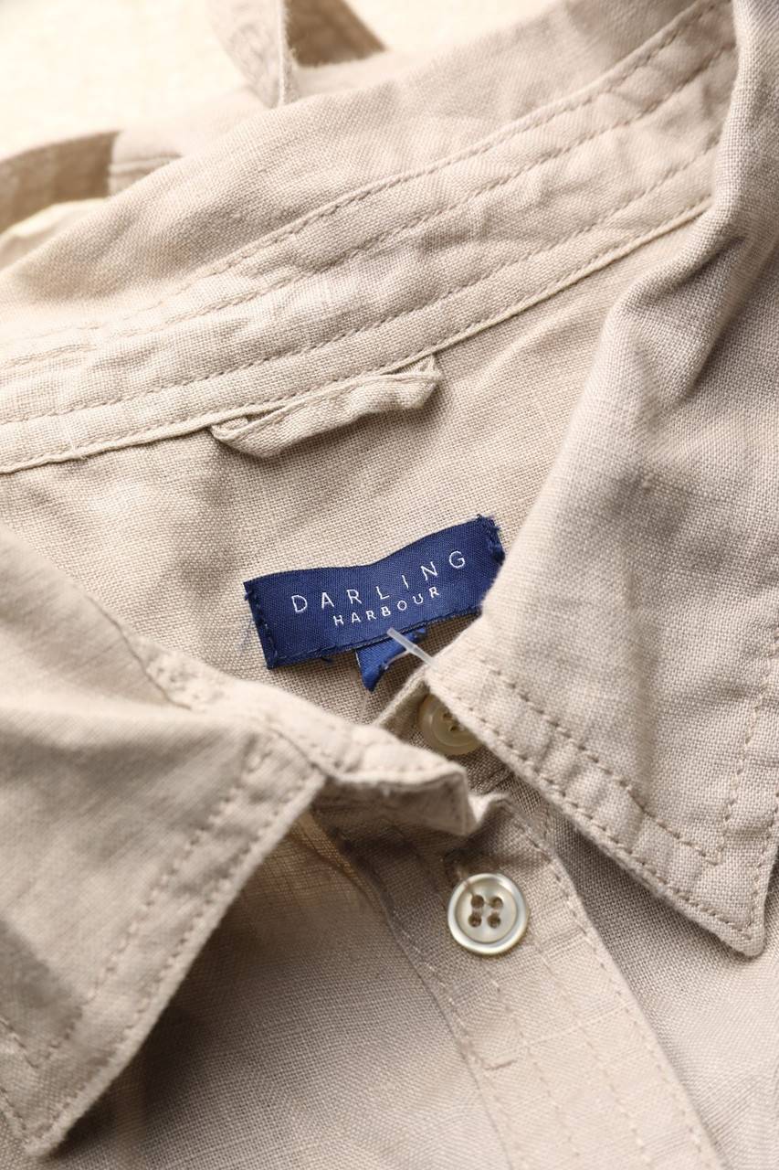 Carou Darling HARBOUR Leinenbluse im Safari-Stil Cyber Monday