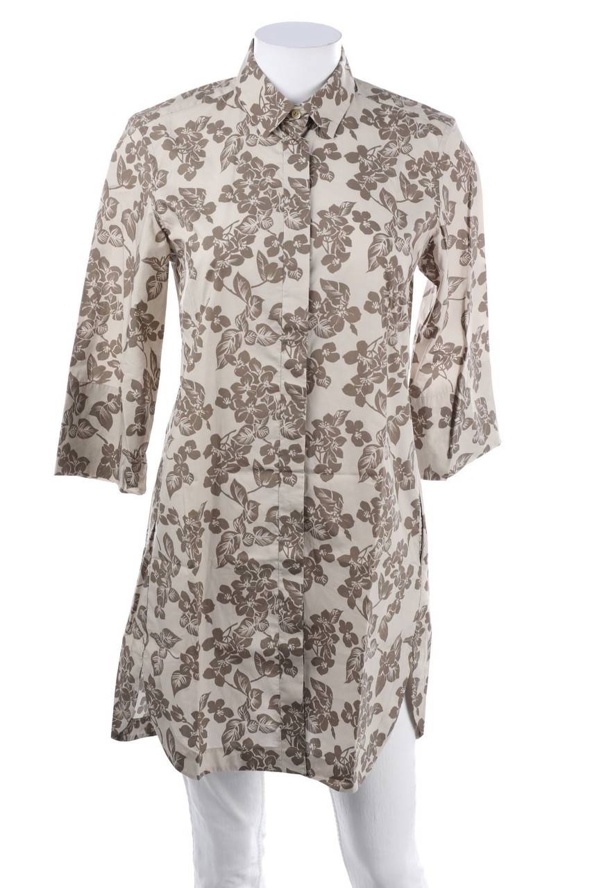 Carou Guglielminotti Long-Hemd-Bluse mit 3/4-Ärmel Lagerräumung